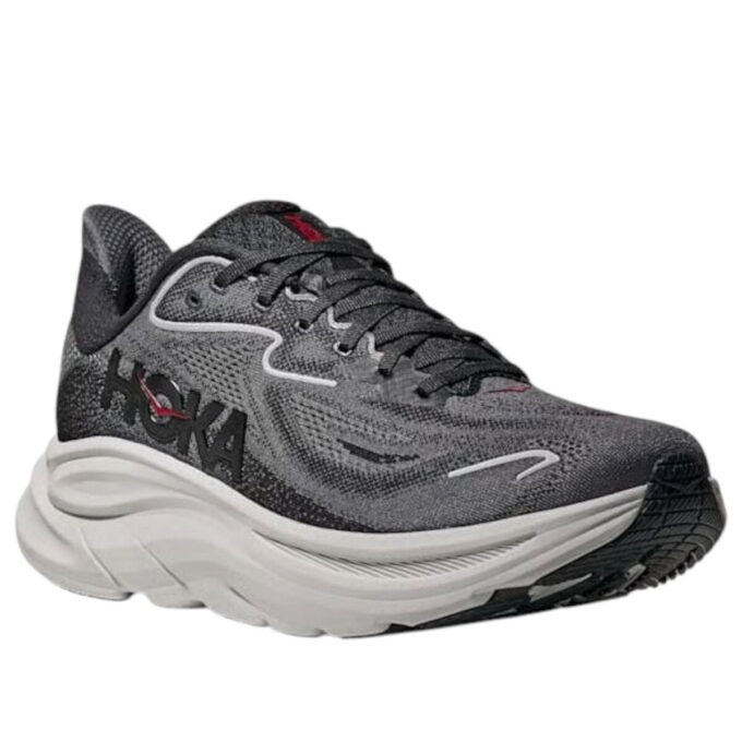 Clifton 10 ‚Carbon Black Satellite Grey‘