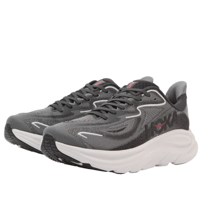 Clifton 10 ‚Carbon Black Satellite Grey‘