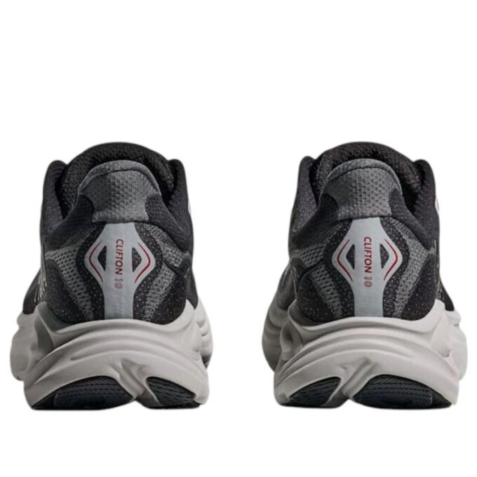 Clifton 10 ‚Carbon Black Satellite Grey‘