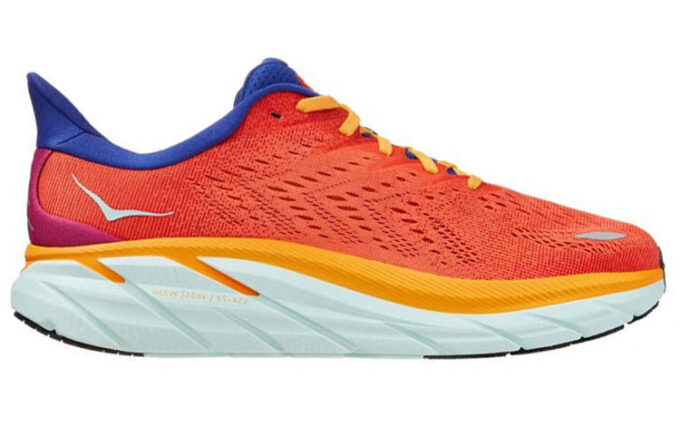 (WMNS) Clifton 8 ‚Fiesta Orange Purple‘