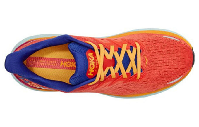 (WMNS) Clifton 8 ‚Fiesta Orange Purple‘