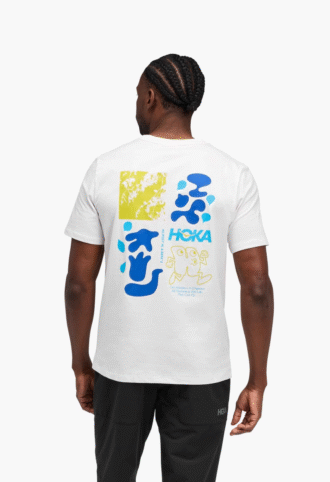 HOKA Collage Kurzarm-T-Shirt