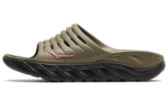 HOKA x Bodega Ora Recovery Slide ‚Martini Olive Jet Black‘