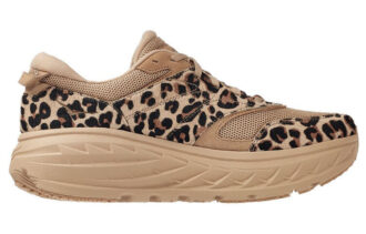 HOKA x Engineered Garments Bondi L ‚Leopard‘