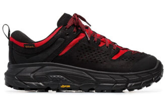 HOKA x Engineered Garments Tor Ultra Low ‚Black Red‘