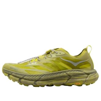 HOKA x Satisfy Mafate Speed  4 Lite ‚Sulfur‘