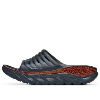 Ora Recovery Slide ‚Blue Graphite Persimmon Orange‘