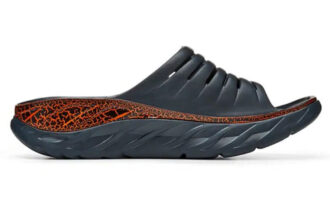 Ora Recovery Slide ‚Blue Graphite Persimmon Orange‘