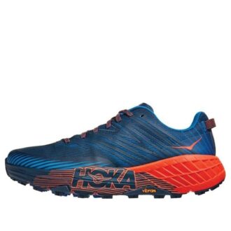 Speedgoat 4 ‚Majolica Blue Mandarin Red‘