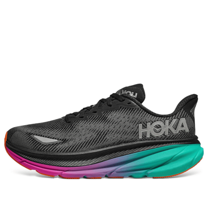 (WMNS) Clifton 9 GTX ‚Black Electric Aqua‘